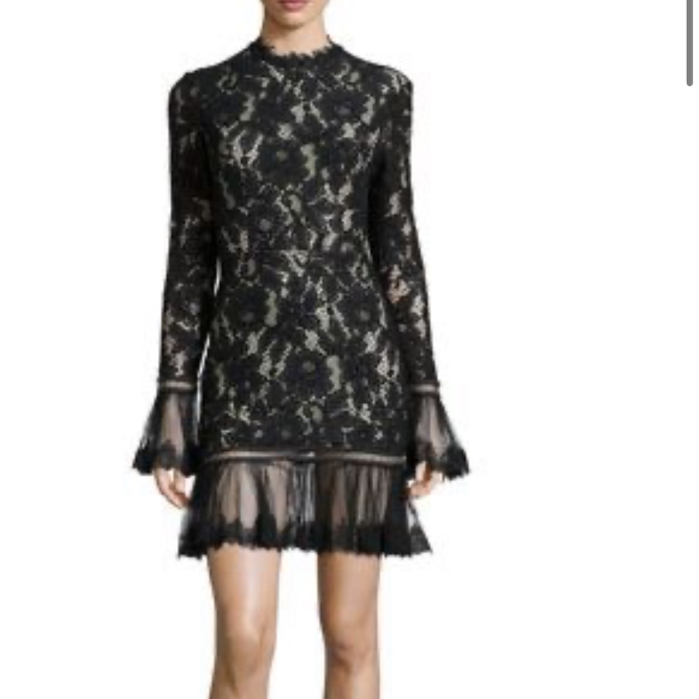 Alexis lace floral dress Medium